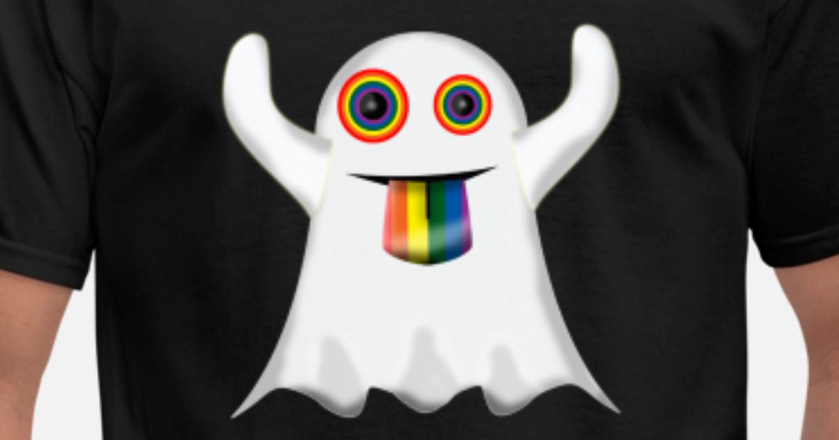 rainbow ghost' Men's T-Shirt | Spreadshirt